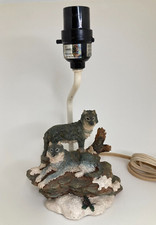 Wolf table lamp for sale  Battle Creek