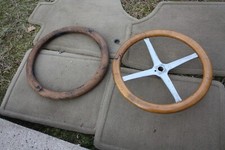 Volante de madeira vintage modelo T 15" Ford Hot Rod Rat Rod comprar usado  Enviando para Brazil