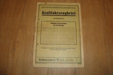Emw r35 kraftfahrzeugbrief gebraucht kaufen  Heilbad Heiligenstadt
