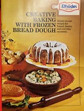 Rhodes Bake N Serv Creative Baking With Frozen Bread Dough Cookbook Pamphlet comprar usado  Enviando para Brazil