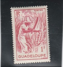 L6635 guadeloupe timbre d'occasion  Reims