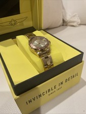 Invicta PRO DRIVER WATCH 660FT-200M 2252 OURO AÇO INOXIDÁVEL NOVO NA CAIXA comprar usado  Enviando para Brazil
