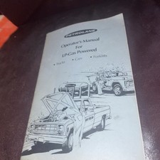 Caminhões movidos a gás LP manual do operador a gasolina 1982.  Carros.  Empilhadeiras comprar usado  Enviando para Brazil