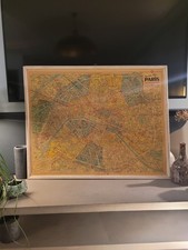 Plan paris mural d'occasion  Cluses