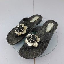 Pavers sandals black for sale  WORTHING