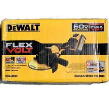 Moedor sem fio DEWALT DCG440X2 60V MAX 7 polegadas sem escova com kit de freio Kickback comprar usado  Enviando para Brazil