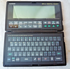 Casio SF 7500 Electronic Digital Diary 64 KB, usado comprar usado  Enviando para Brazil