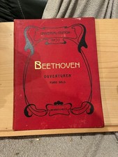 Beethoven ouvertures partition d'occasion  Rennes