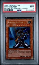 PHARAOH'S SERV PSV-050 1ª EDIÇÃO BUSTER BLADER PSA 9 YUGIOH 2002 comprar usado  Enviando para Brazil