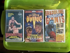 Wcw wrestling vhs for sale  FRINTON-ON-SEA