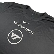 Camiseta de rendimiento Dri-Fit emitida por el equipo Virginia Tech x Nike S/S negra • 2XL segunda mano  Embacar hacia Argentina