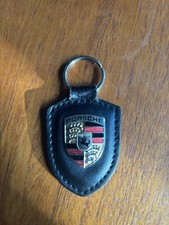 Porsche black leather for sale  BASINGSTOKE