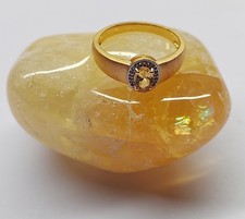 Goldberyll zirkone ring gebraucht kaufen  Weinheim