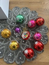 Christmas baubles mercury for sale  LANCING
