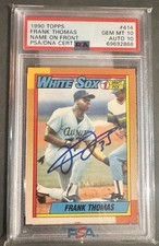 Frank thomas signed for sale  Cross Junction