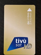 Scheda tivusat card usato  Italia