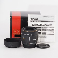 Sigma 50mm f/2.8 EX DG Macro D Obiektyw do Nikon F [Prawie idealny] #13458 na sprzedaż  Wysyłka do Poland