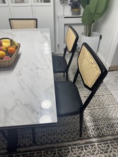Dining chairs faux for sale  LIVERPOOL