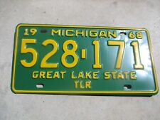 Michigan 1968 license for sale  Lehigh Acres