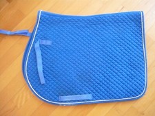 Schabracke satteldecke blau gebraucht kaufen  Tawern
