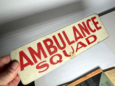 Vtg ambulance squad for sale  Ancramdale