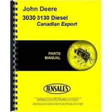 John Deere 3030 3130 Katalog części ciągnika Diesel Kanadyjski eksportowany na sprzedaż  Wysyłka do Poland