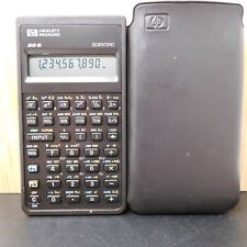 Antiga Calculadora Científica Hewlett Packard HP-20S 1987 Estojo Deslizante Testado Funciona, usado comprar usado  Enviando para Brazil