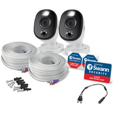 Swann PRO-4KWLB 4K Bullet CCTV câmera sensor luz de aviso sirene para DVR 5680 comprar usado  Enviando para Brazil