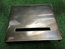 Vintage Harley-Davidson Tampa de Bateria de Motocicleta Cromada Chopper Personalizado Harley comprar usado  Enviando para Brazil