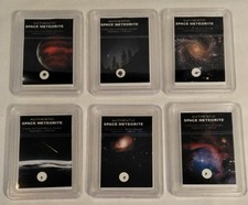 Lote de 6 meteoritos espaciais autênticos genuínos da Chuva de Meteoros Campo del Cielo  comprar usado  Enviando para Brazil