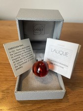 Lalique red cabochon for sale  BRIDGWATER
