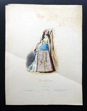 Gravure xix colorisée d'occasion  Bayonne
