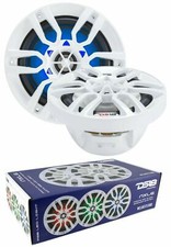 DS18 NXL6 6.5" Alto-falantes Marinhos 2 Vias 4-ohm ATV UTV Barco Carrinho de Golfe RGB LED BRANCO, usado comprar usado  Enviando para Brazil