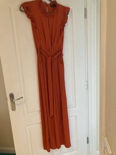 Ladies orangejumpsuit size for sale  ABOYNE