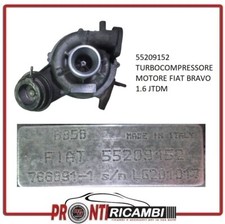 55209152 turbocompressore moto usato  Valva