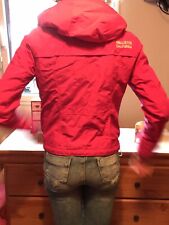 Parka fushia hollister d'occasion  Mont-Saint-Éloi