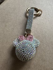 Chaveiro Mickey Mouse bola de cristal strass NOVO comprar usado  Enviando para Brazil