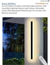 Long outdoor wall for sale  Fremont