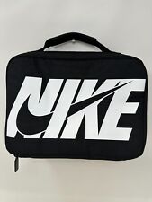 Lancheira Nike Swoosh logotipo gráfico isolado capa dura preta A1 (A255T) comprar usado  Enviando para Brazil