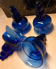 Teelichtaufsatz blau glas gebraucht kaufen  Friedeburg