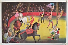 Affiche scolaire cirque d'occasion  La Courtine