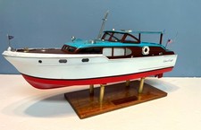 Chris Craft Modelo Barco Ponte Coberta Express Cruiser Modelo Vintage 18" de comprimento comprar usado  Enviando para Brazil