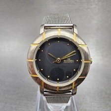 Relógio Skagen Feminino 25mm Mostrador Preto Dois Tons Redondo 3SGSB Malha Nand Nova Bateria comprar usado  Enviando para Brazil