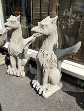 Stone gargoyles pair for sale  RETFORD