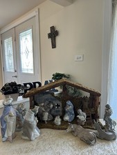 Lladro piece nativity for sale  USA