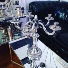 Candélabre baroque godrons d'occasion  Enghien-les-Bains