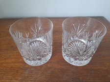 Edinburgh crystal tumblers for sale  PURLEY