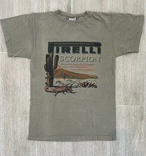 Camiseta gráfica Pirelli scorpion vintage dos anos 90. Tamanho S  comprar usado  Enviando para Brazil