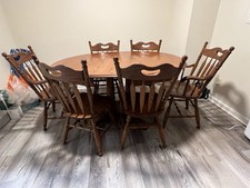Amish oak dining for sale  Mc Lean