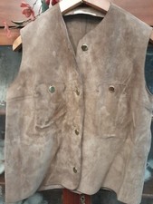 Gilet panciotto pelle usato  Roma